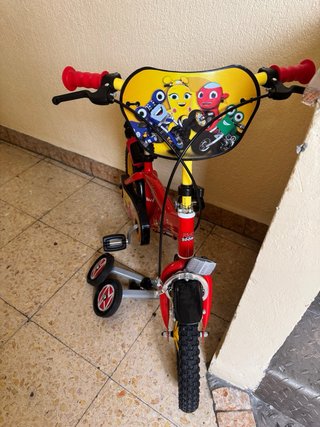 Bicicleta infantil roja Zoom