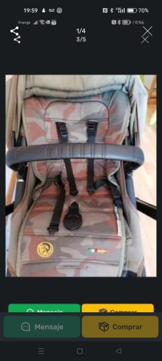 Silla de paseo Bugaboo edición limitada Diésel