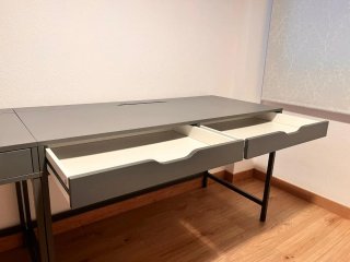 Mesa escritorio moderna gris