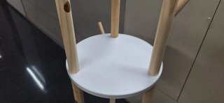 Porta abiti con scaffali