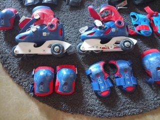 Kit Patines y Protecciones Infantil