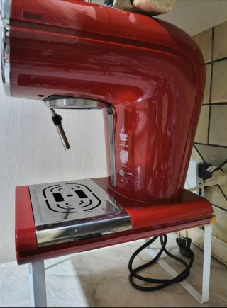 Macchina Caffè Ariete Retro Rossa