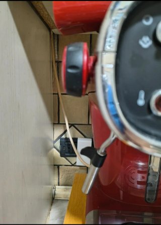 Macchina Caffè Ariete Retro Rossa