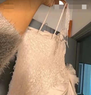 Vestido de Novia Blanco Roto