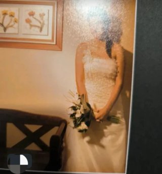 Vestido de Novia Blanco Roto