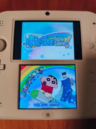 🇪🇦COMPLETO Shin Chan Flipa en Colores, NDS