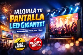 Pantalla LED Gigante para Eventos