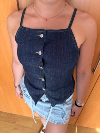 Camiseta Vaquera Azul (con etiqueta).
