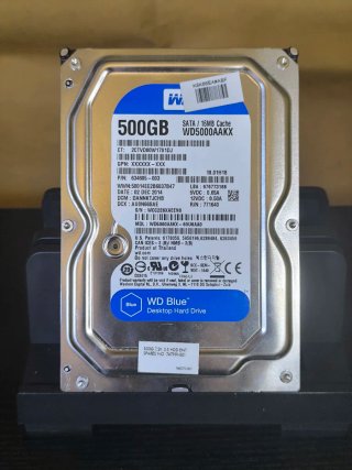HDD 3'5 500GB - Western Digital - Funzionante