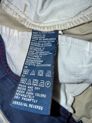 Pantalón chino Tommy Hilfiger beige talla 38/32