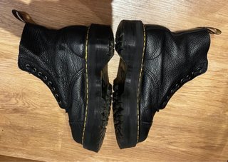 Botas Dr. Martens cremallera negras