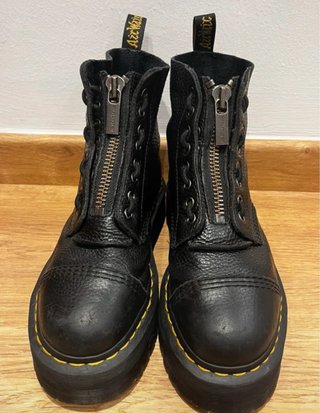 Botas Dr. Martens cremallera negras
