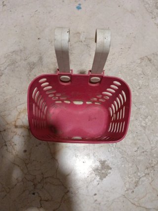 Cesta bici infantil unicornio rosa