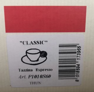 Thun Set 2 Tazzine + Zuccheriera Caffè al volo