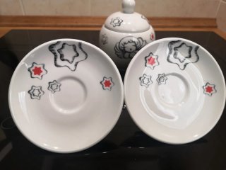 Thun Set 2 Tazzine + Zuccheriera Caffè al volo