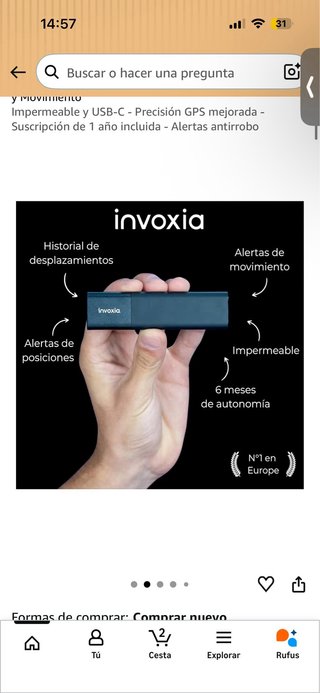 Localizador GPS Invoxia Classic