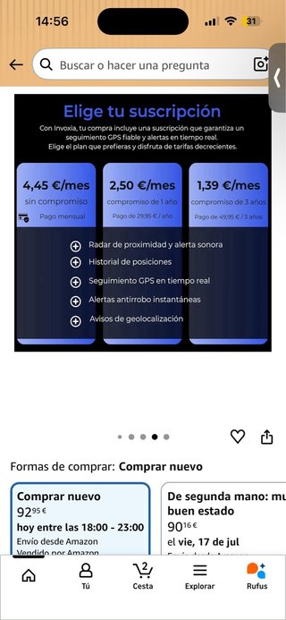 Localizador GPS Invoxia Classic