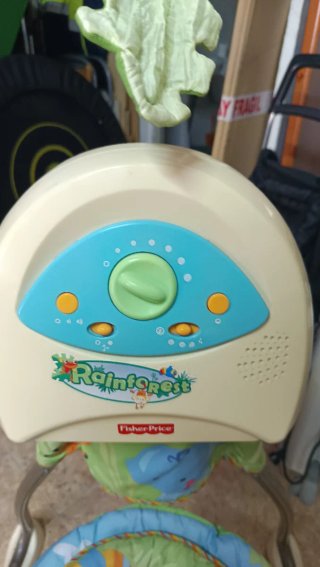 Columpio Fisher-Price animales jungla