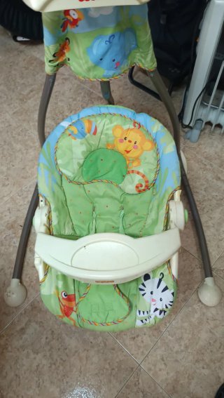 Columpio Fisher-Price animales jungla