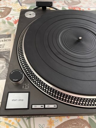 Plato Technics SL-1210MK2 + Manual + Tapa