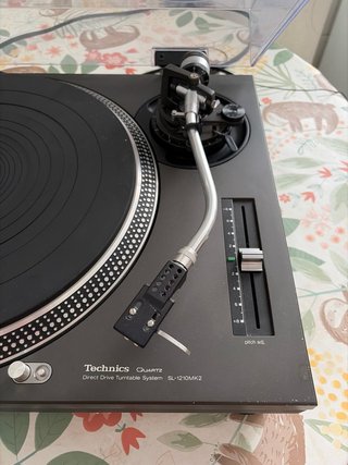 Plato Technics SL-1210MK2 + Manual + Tapa