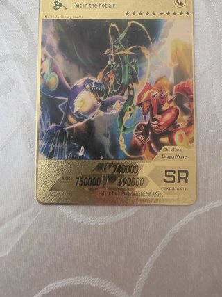 Carta Pokémon Oro Sit in the hot air