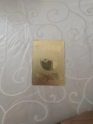 Carta Pokémon Oro Sit in the hot air