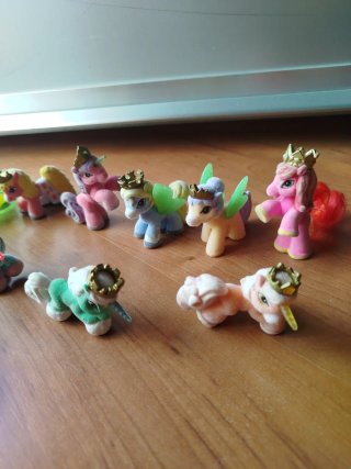 Lote de 14 unicornios de juguete