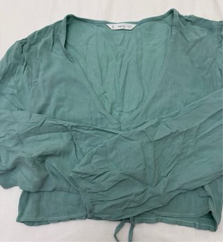 Camisa Mango manga larga