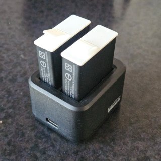 Caricabatteria Doppio GoPro con Batterie