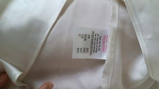 Camisón de seda blanco