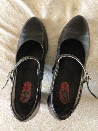 Zapatos Flamenco Festera Negros
