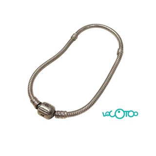 Pulsera Plata PANDORA CON CIERRE DE CAJA