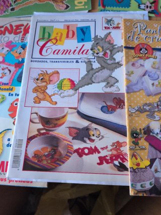 Revistas punto de cruz Disney