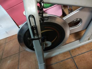 Bicicleta Spinning Gris