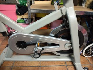 Bicicleta Spinning Gris