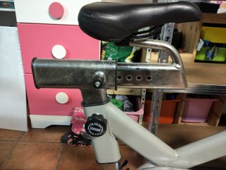 Bicicleta Spinning Gris
