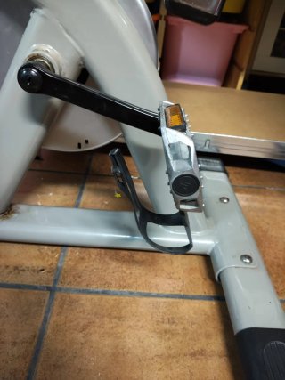 Bicicleta Spinning Gris