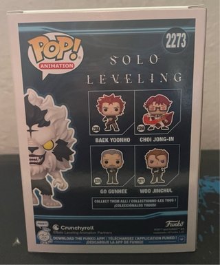 Funko Pop! Solo Leveling 2273 Baek Yoonho