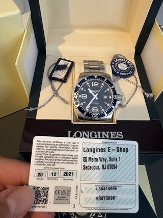 Longines Hydroconquest L3.841.4.96.6 Azul