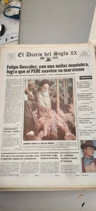 Periódico El Diario del Siglo XX - 1998