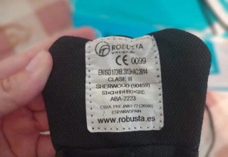 Botas de seguridad altas negras