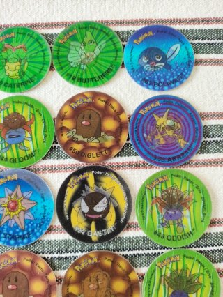 Tazos Pokémon Holográficos