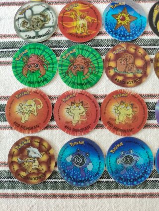 Tazos Pokémon Holográficos