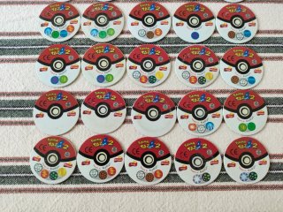 Tazos Pokémon Holográficos