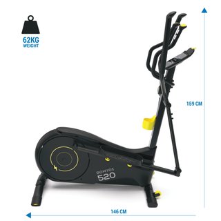 Bici	elíptica sin cables Domyos EL520