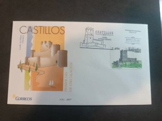 4 Sobres Primer Día Castillos