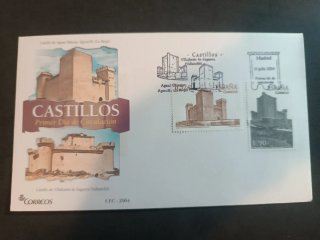 4 Sobres Primer Día Castillos