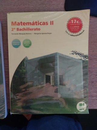 Libro de matemáticas II 2o bachillerato