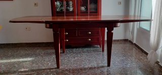 Muebles comedor madera maciza colonial rustico